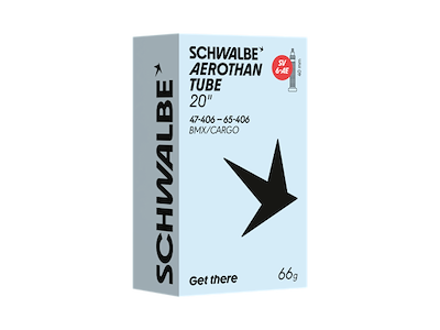 Schwalbe Aerothan slange 20" (47/65-406/571) med SV ventil - SV6-AE