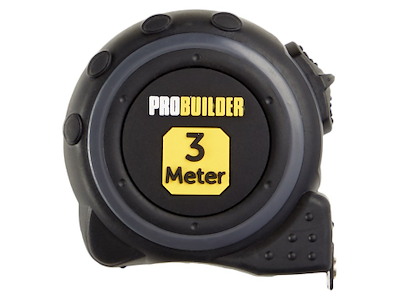 ProBuilder Målebånd 3 meter
