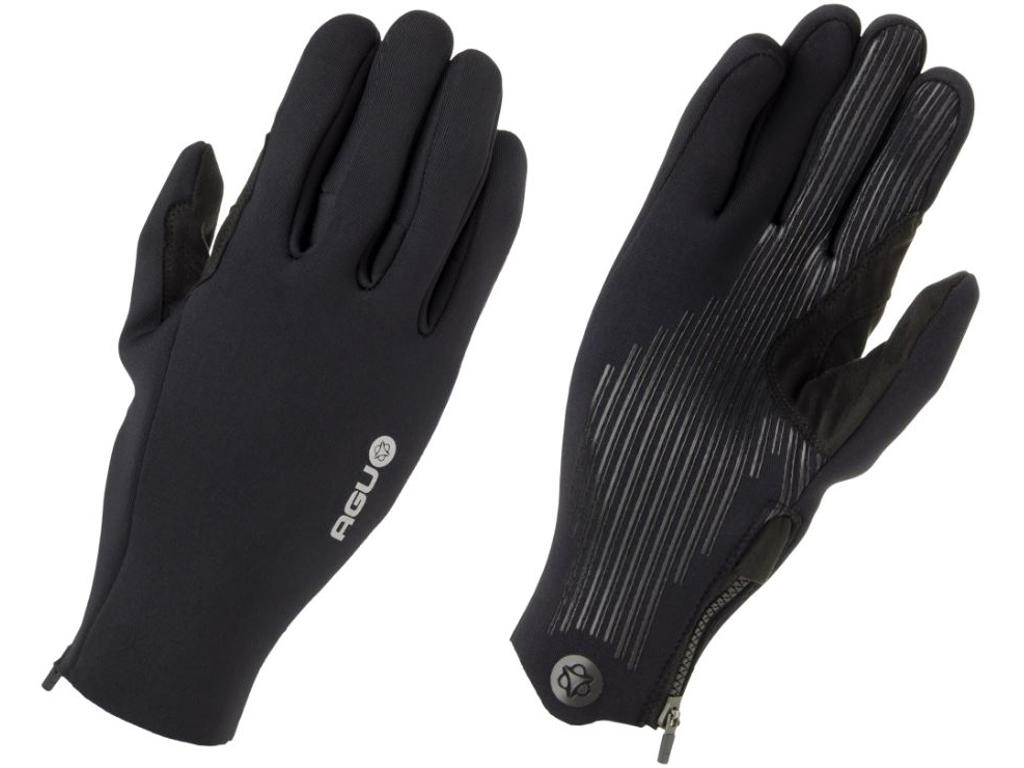 AGU Neopren Zip - Cykelhandsker - Sort