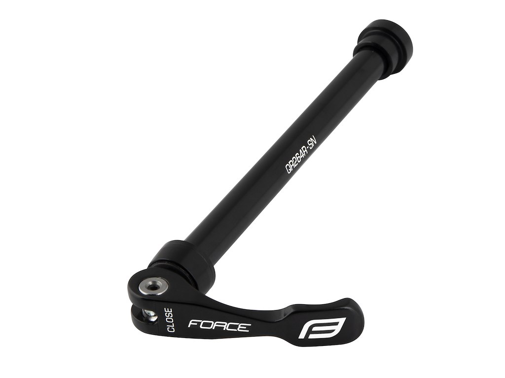 FORCE thru aksel til baghjul 12x142x166 mm med gevind og ende møtrik