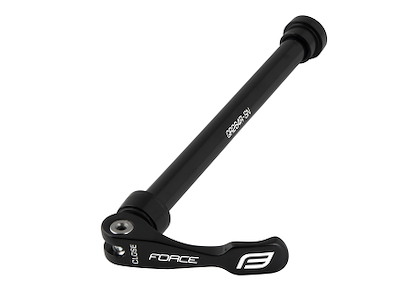 FORCE thru aksel til baghjul 12x142x166 mm med gevind og ende møtrik