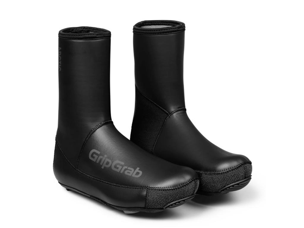 GripGrab Arctic II Deep Winter - Road - Vandtæt skoovertræk - Sort
