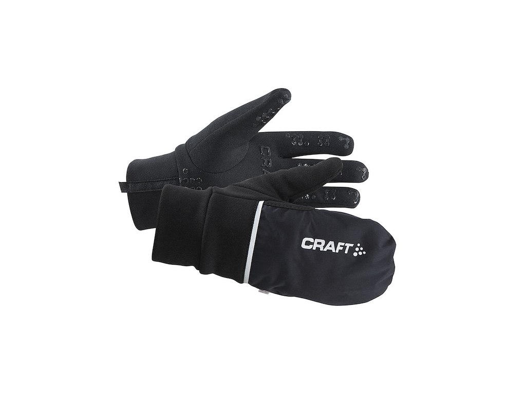 Craft Hybrid Weather Glove sort 2XL