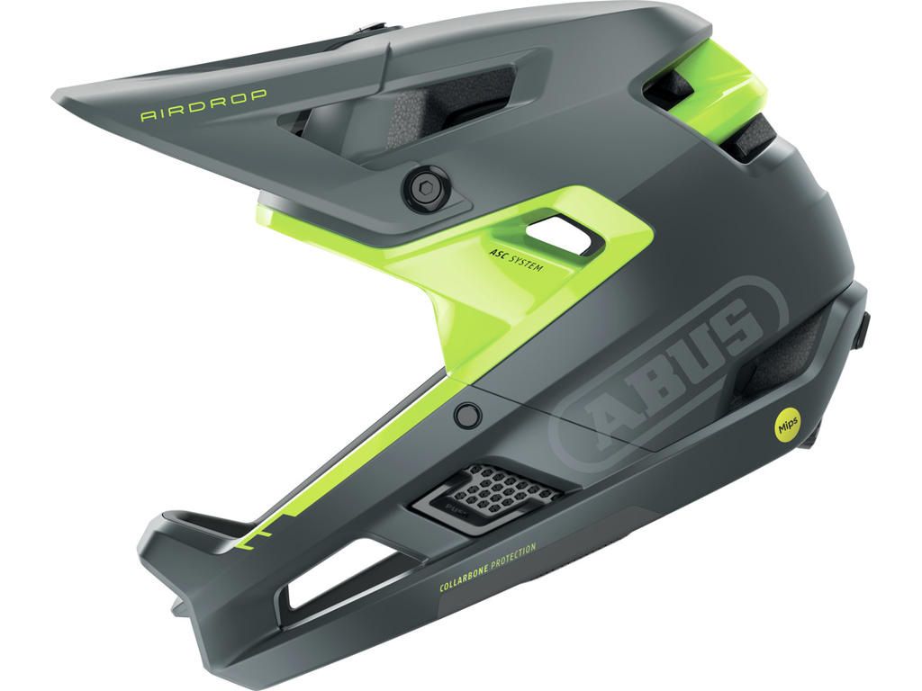 Abus AirDrop MIPS - Cykelhjelm - Concrete grey - Str. L/XL
