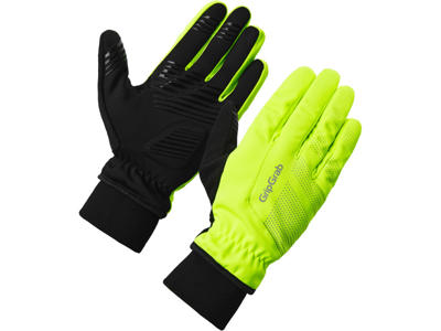 GripGrab Ride II Hi-Vis Windproof Glove - Vintercykelhandske - Gul - L
