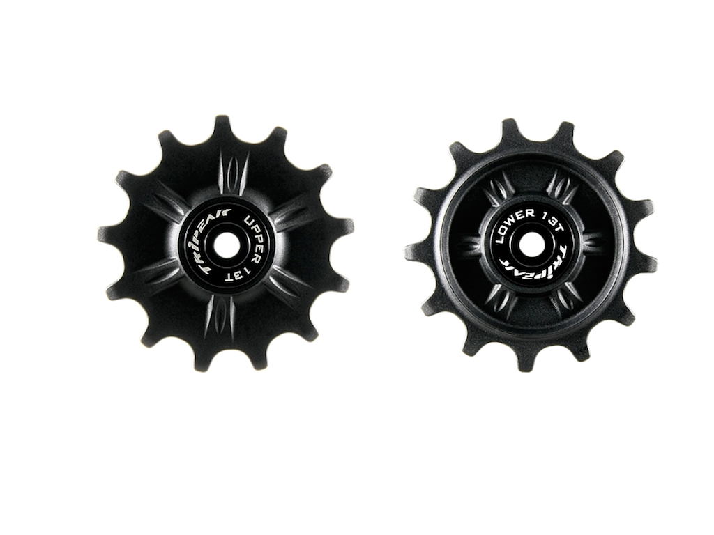 Tripeak pulleyhjul keramiske lejer 13T/13T 12S GRX812/817/M91XX sort