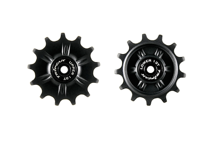 Tripeak pulleyhjul keramiske lejer 13T/13T 12S GRX812/817/M91XX sort