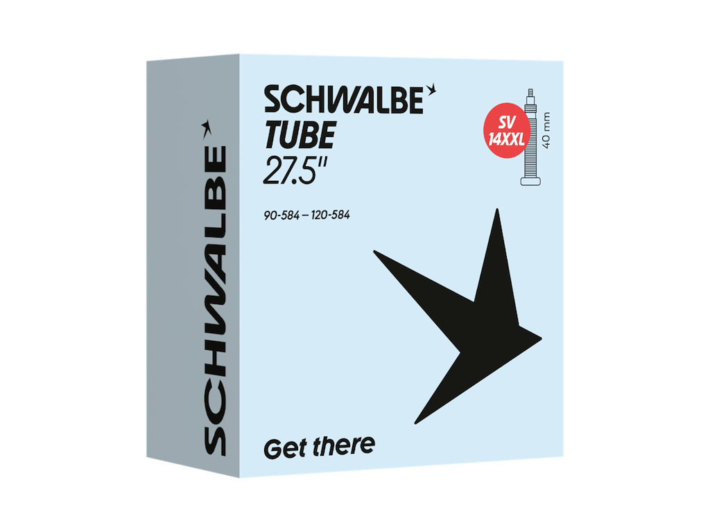 Schwalbe slange 27,5" (90/120-584) med 40mm lang racerventil SV14XXL