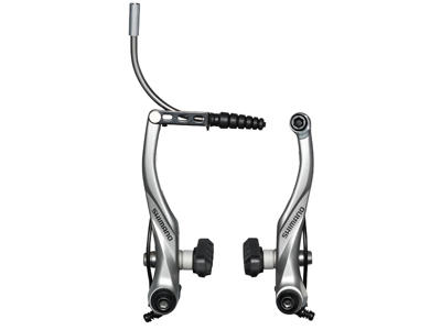 Bremseklo Shimano Alivio Sølv V-bremse til for med fast bremsesko