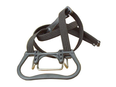 Bagagestrop dobbelt med metal krog