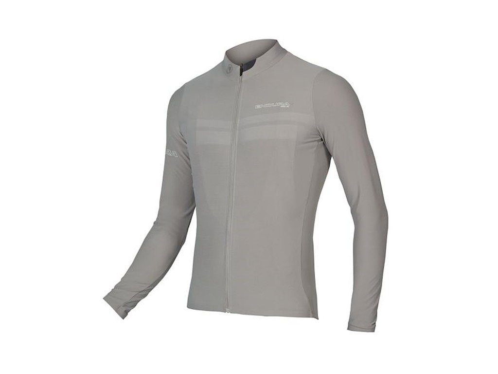Endura PRO Jersey - Lange ærmer - Herre - Grå - Str. M