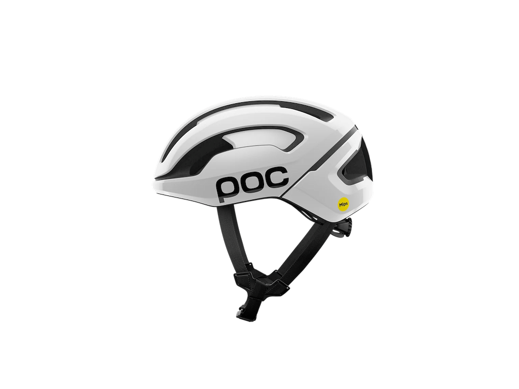 POC Omne Air MIPS - Cykelhjelm - Hydrogen White/Uranium Black Matt w. Logo - Str. L/56-61cm