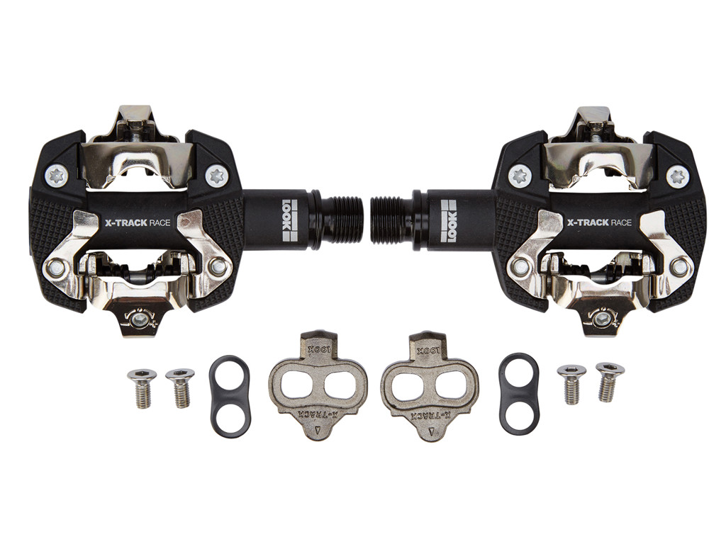 Look X-Track Race - Pedaler original - Sort