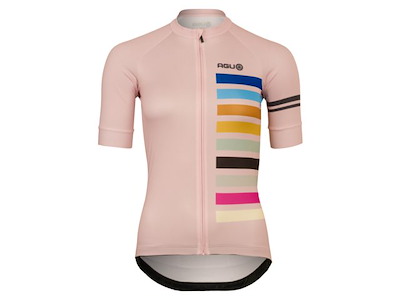 AGU Essential Rainbow Jersey - Cykeltrøje - Korte ærmer - Dame - Pink Frost 