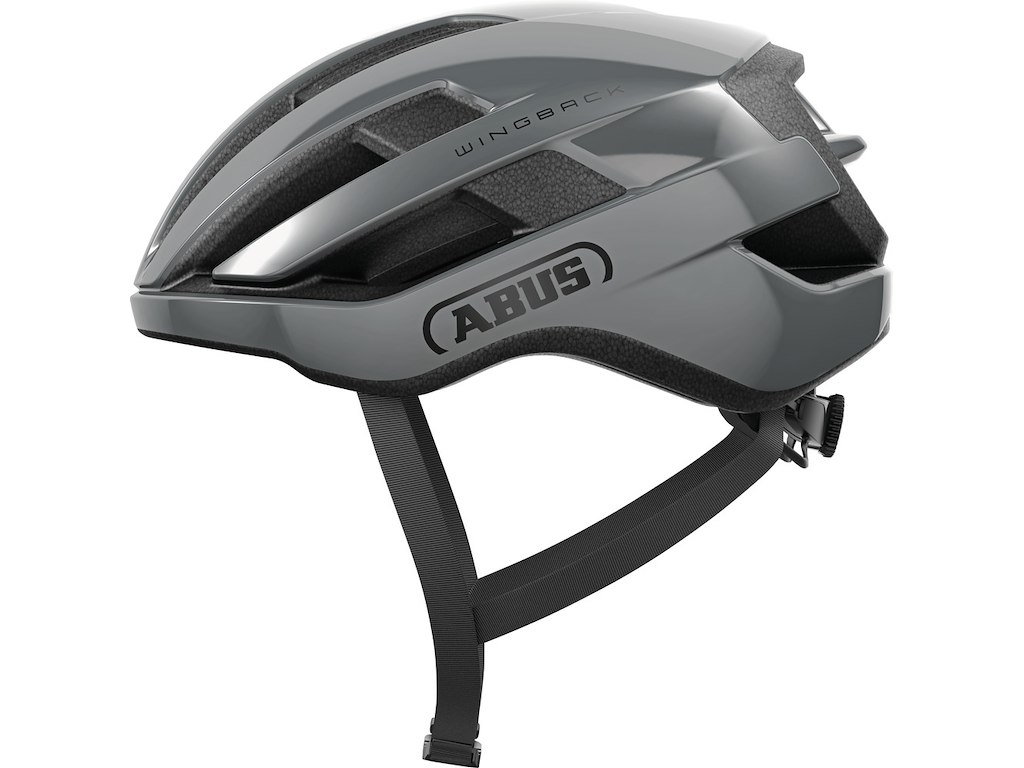 ABUS WingBack Cykelhjelm Race Grey (Hjelmstørrelse: 51-55 cm) ABUS WingBack Cykelhjelm Race Grey (Hjelmstørrelse: 51-55 cm)