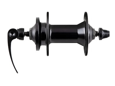 FORCE fornav Disc 6 bolt med forseglede lejer Quick release og 32 eger huller - Sort