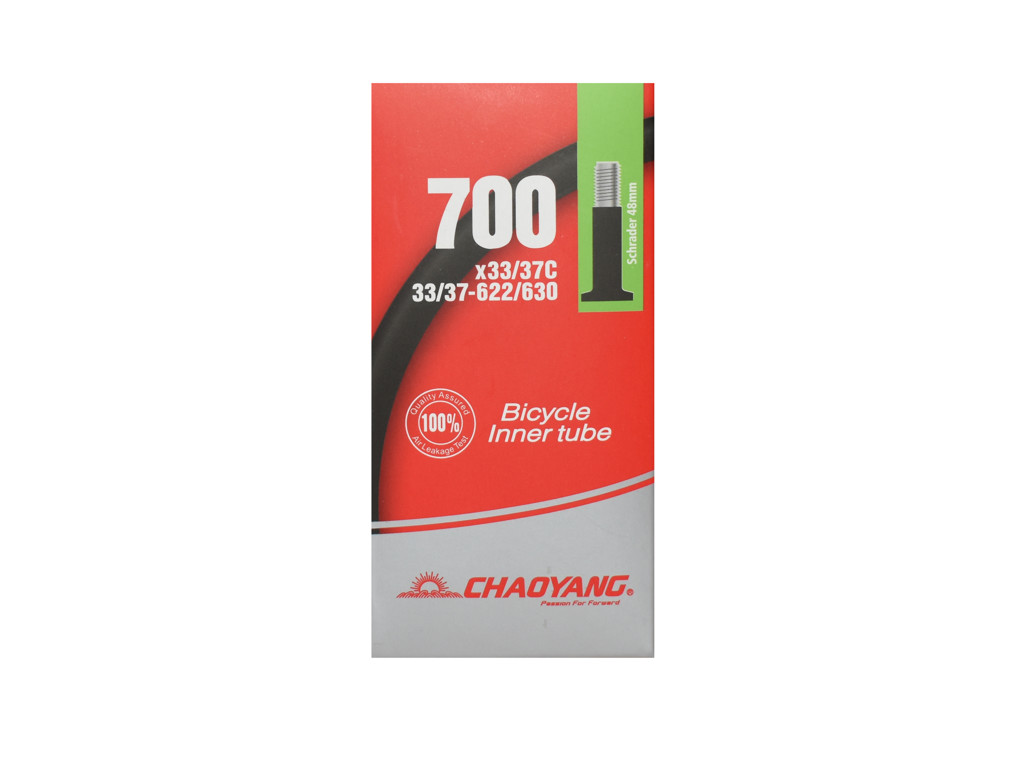 Chaoyang Slange 700 × 25-37c med 48mm lang Autoventil