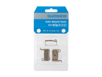 Shimano M06-MX - Metal bremseklodser til skivebremser - XTR/XT/LX/Deore/SLX