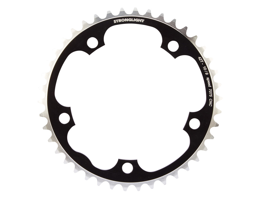 Klinge 42t ø130 5H Alu Sort/Sølv