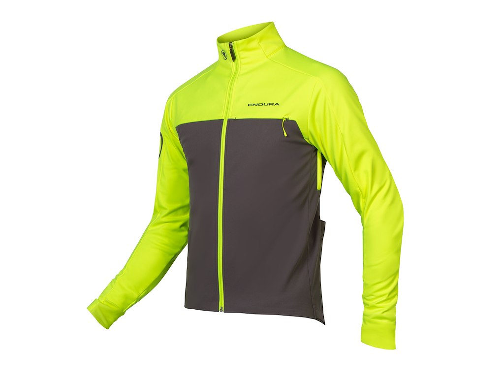 Endura Windchill II Jakke - Herre - Sort/Hi-Vis - Str. L