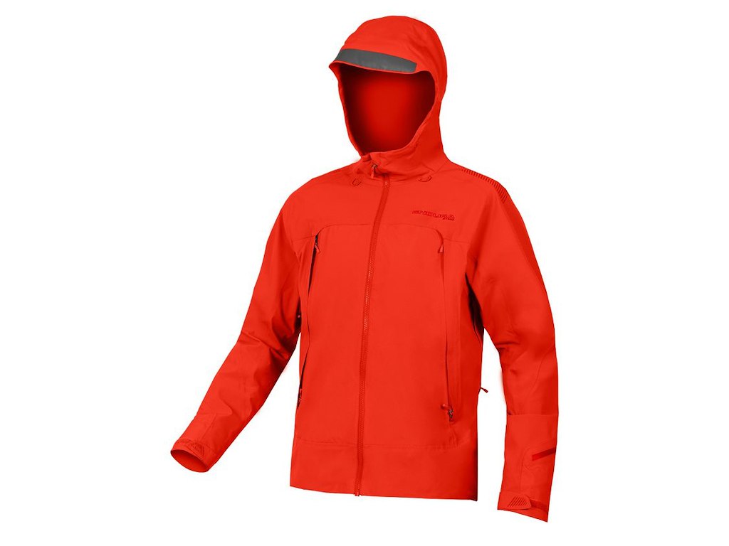 Endura MT500 II Vandtæt jakke Rød / Paprika str XS