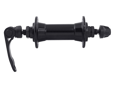 FORCE fornav med forseglede lejer Quick release og 36 eger huller - Sort