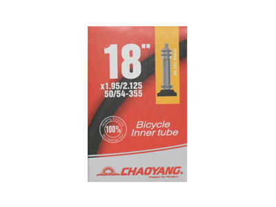 Chaoyang Slange 18 x 1.95-2.125 med 40mm lang Dunlop ventil
