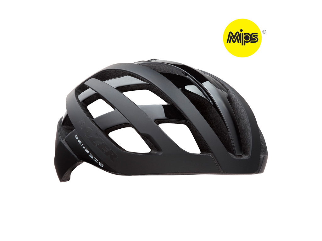 Lazer Genesis MIPS - Cykelhjelm Road - Str. 52-56 cm - Sort