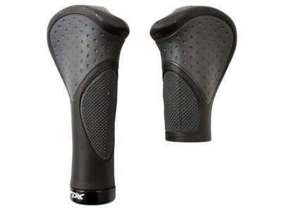 XLC GR-S22 - Ergonomiske udformet håndtag til drejegreb - Sort/grå