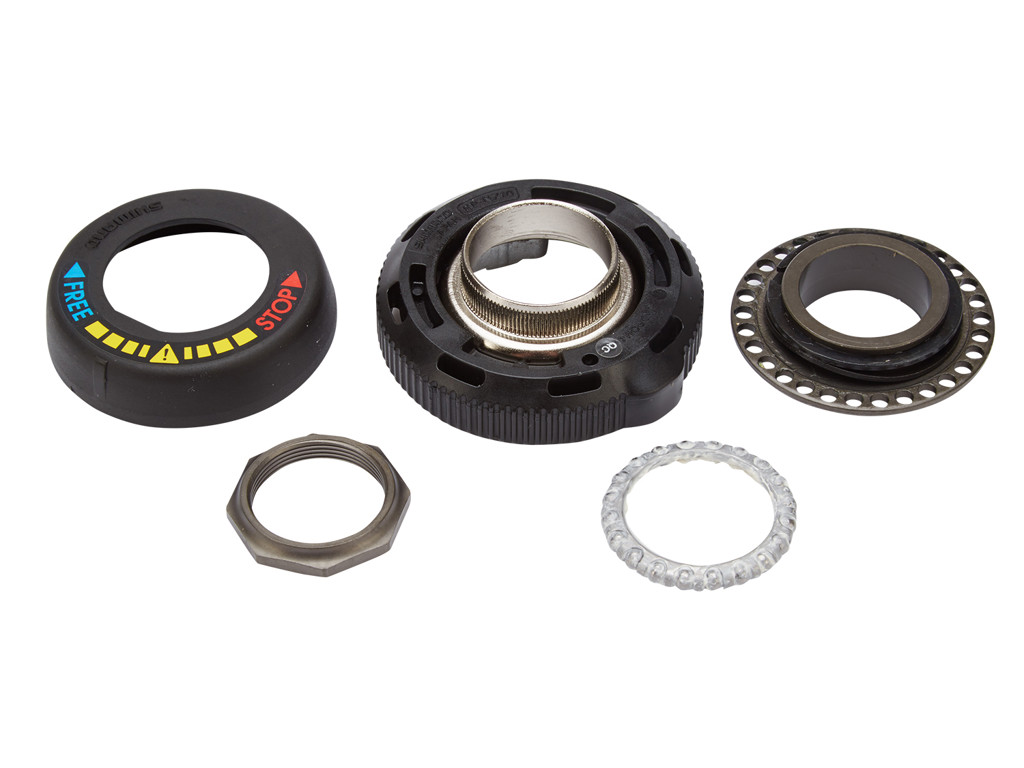 Shimano Nexus - Styrfittings HP-NX10 - Låsbar 30,00mm sort 