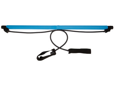 OnGear - Træningsstang - Bar m/elastikker - Blå/Sort