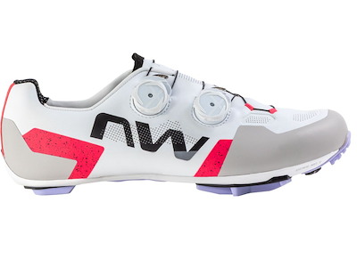 Northwave Extreme X Cykelsko XC - Herre - Hvid/Lilla/Rød