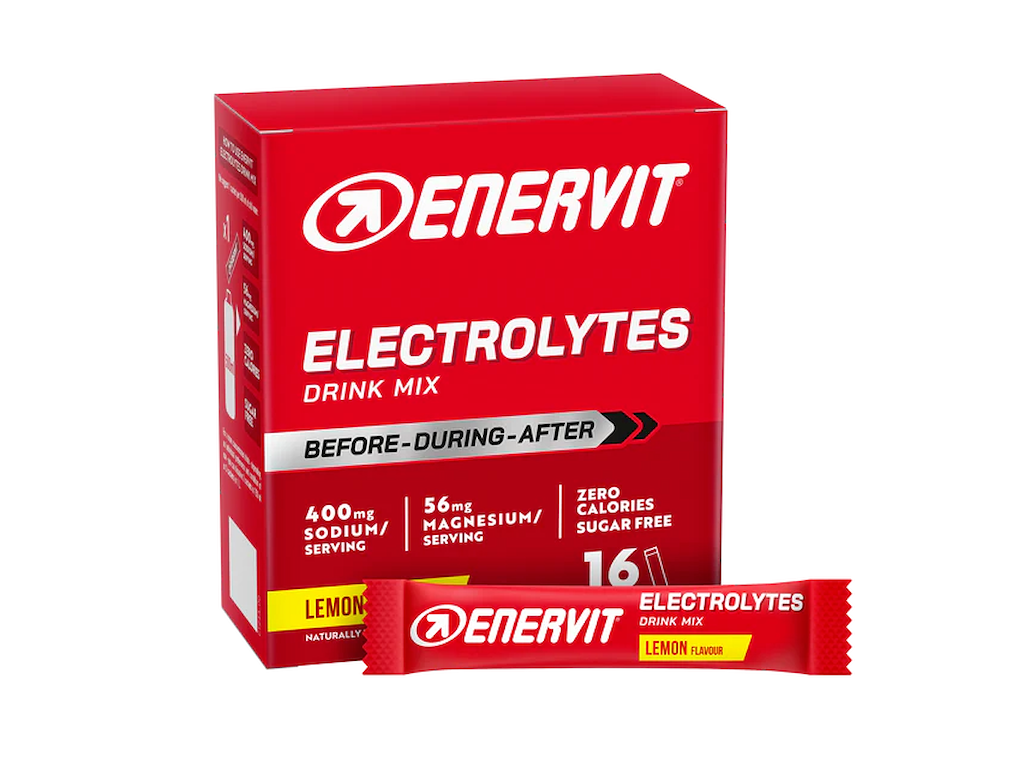 Enervit Sport Elektrolytter - Lemon - 16 x 4 grams poser