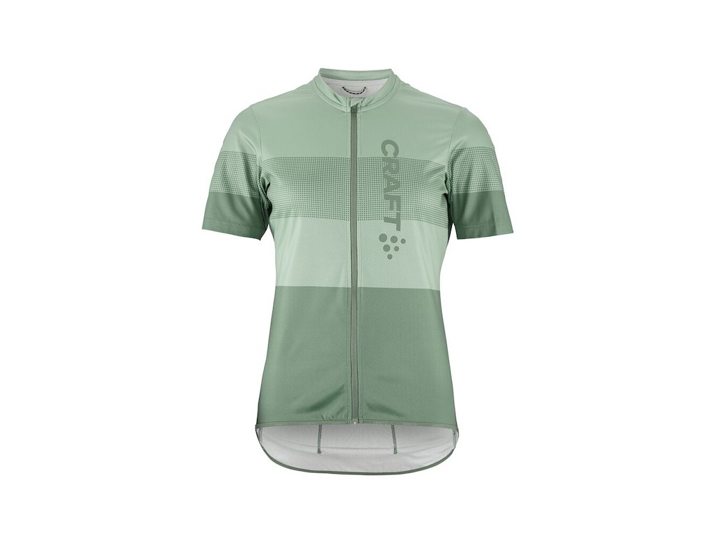 Craft Endur Logo Jersey - Cykeltrøje - Korte ærmer - Dame -Thyme/Glacial - L
