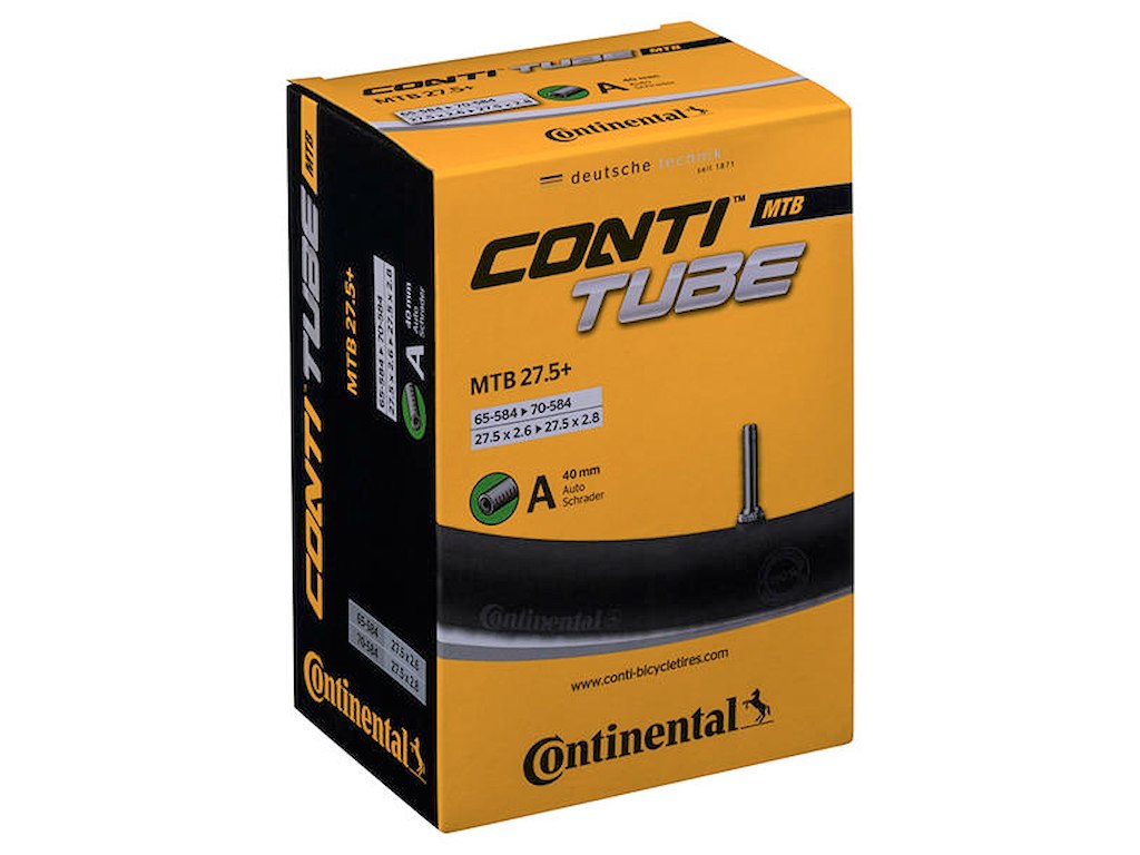 Continental Slange MTB 27,5x2,60 med 40mm lang auto ventil