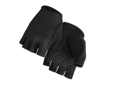Assos RS TARGA - Cykelhandsker til sommer/forår - Sort - Str. XLG