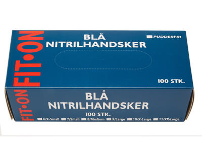 Nitril - Engangshandske - Pakke med 100 stk.