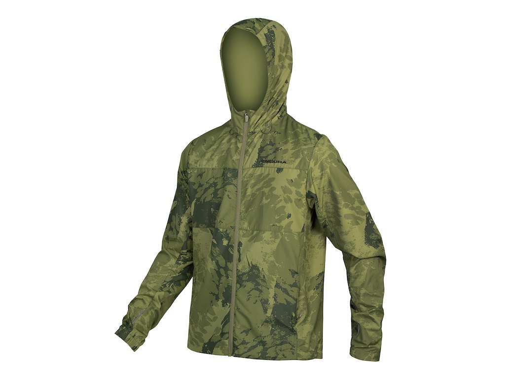 Endura Hummvee Skaljakke - Herre - Grøn Camo - Str. 2XL
