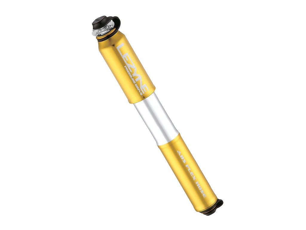 Lezyne Pressure Drive guld small håndpumpe
