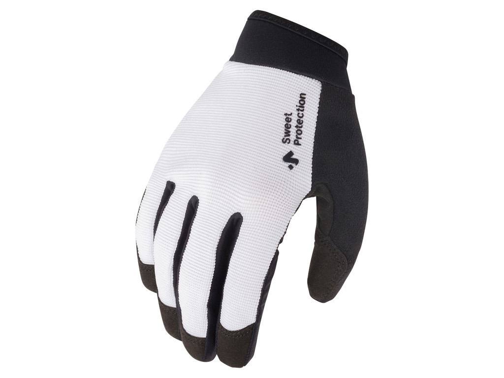 Sweet Protection Hunter Gloves - MTB Damehandske - Hvid/Sort - Str. S
