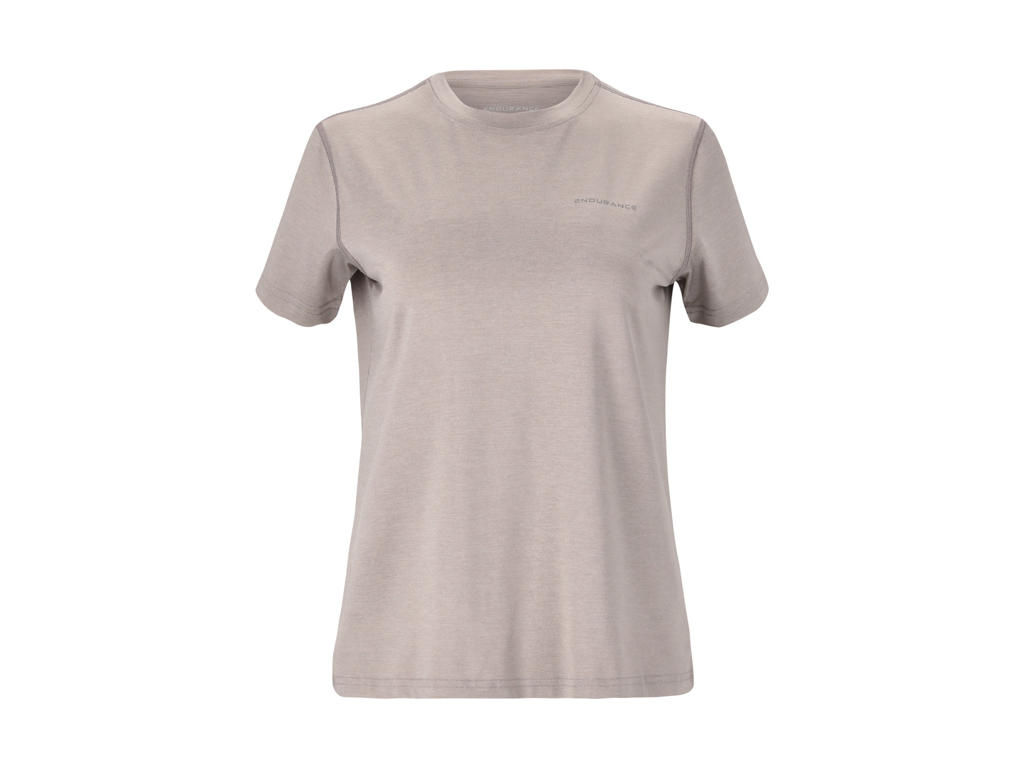 Endurance Maje Melange - T-shirt m. korte ærmer - Dame