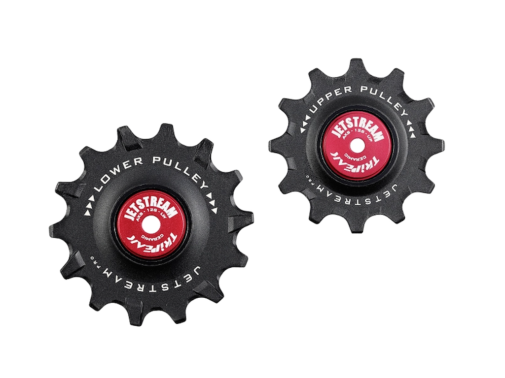 Tripeak Pulleyhjul keramiske lejer 12T/14T 12S SRAM AXS Road sort