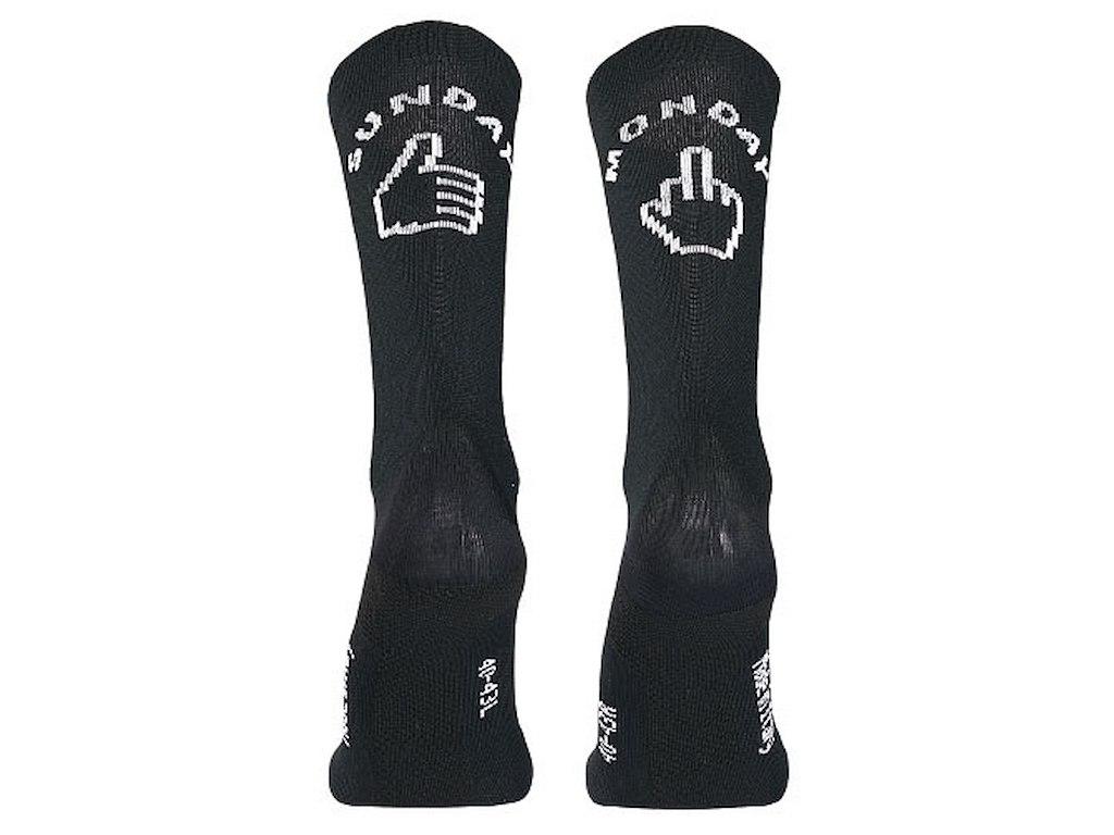 Northwave Sunday Monday - Cykelstrømper - Sort - L