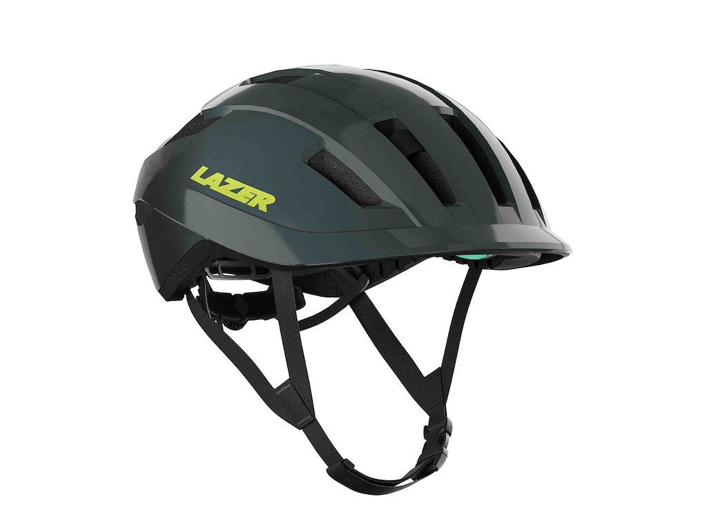 Lazer J1 KinetiCore Cykelhjelm Sort grå