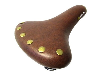 Velo Plush Sadel Vintage brun bred