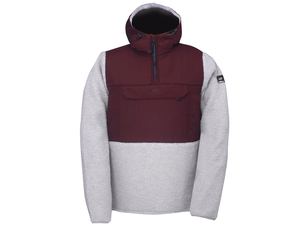 2117 OF SWEDEN Kapela - Anorak - Herre - Rød/Grå - L