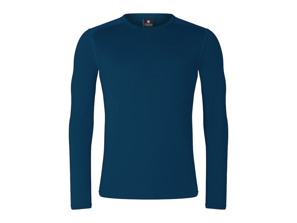 Endura - LOOP TECH TEEÂ - Cykeltrøje - lange ærmer - Barra Blue - L