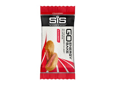 SIS GO Energy Bake bar - Jordbær - 50 gram