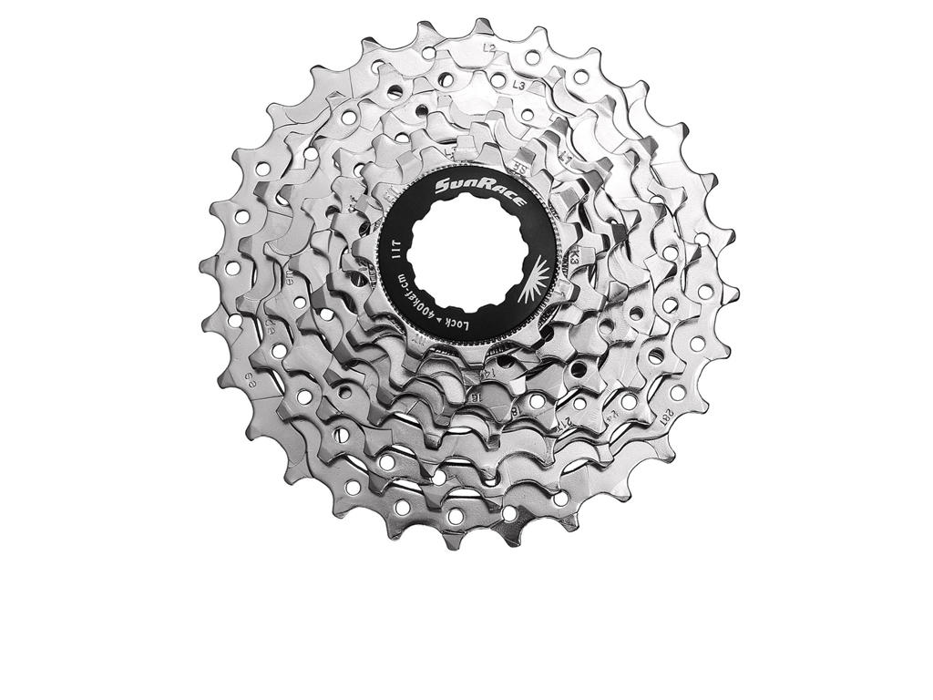 Sunrace CSR86 - Kassette 8 gear - 11/12-23/28 tands - Road - Til Shimano eller Sram