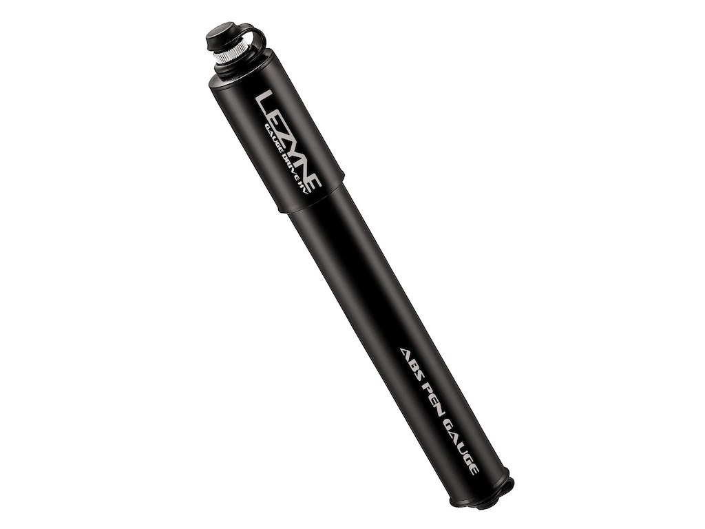 Lezyne Gauge Drive medium sort håndpumpe med manometer